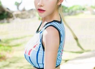 MiStar魅妍社 - 不得不说，黄歆苑这组奶牛写真，原图带劲得不行。